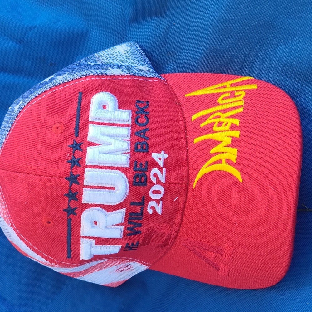 Trump he will be back baseball cap